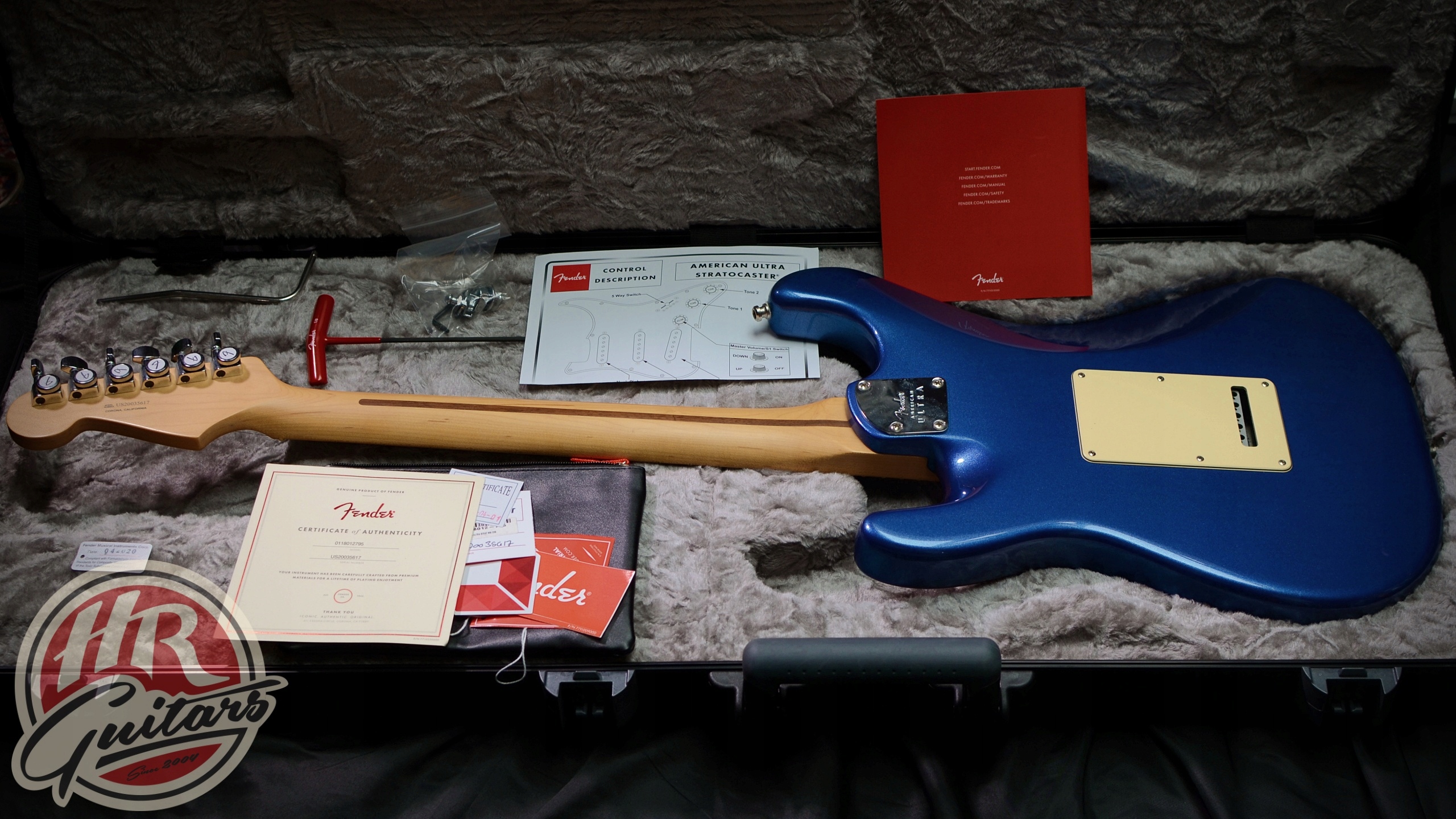 Fender ストラトキャスターウルトラSSS Gitara elektryczna Fender Stratocaster Praworęczna 6 strun