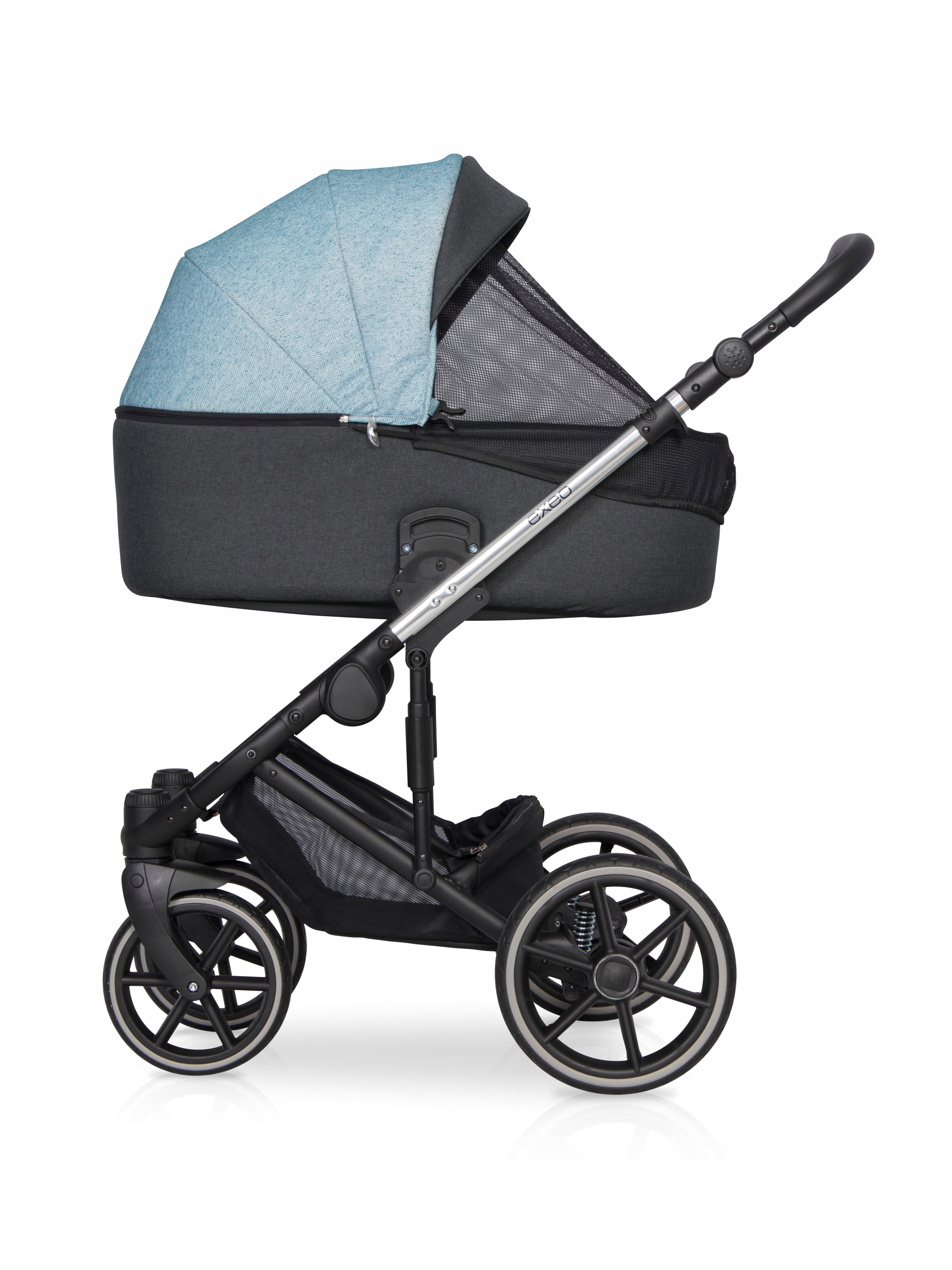 Wózek wielofunkcyjny Expander Exeo 2w1 ALUMINIOWY Stelaż Aluminiowy