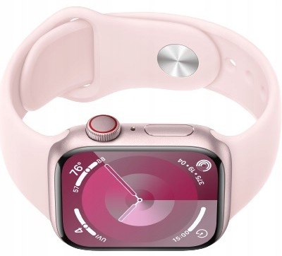 Apple Watch S9 GPS+Cellular 41mm | Pink - różowy