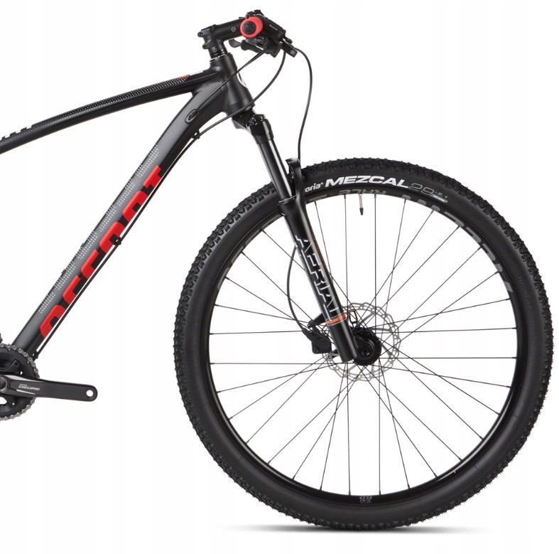 Accent Point Deore czarny / czerwony 2024 Waga produktu z opakowaniem jednostkowym 15 kg