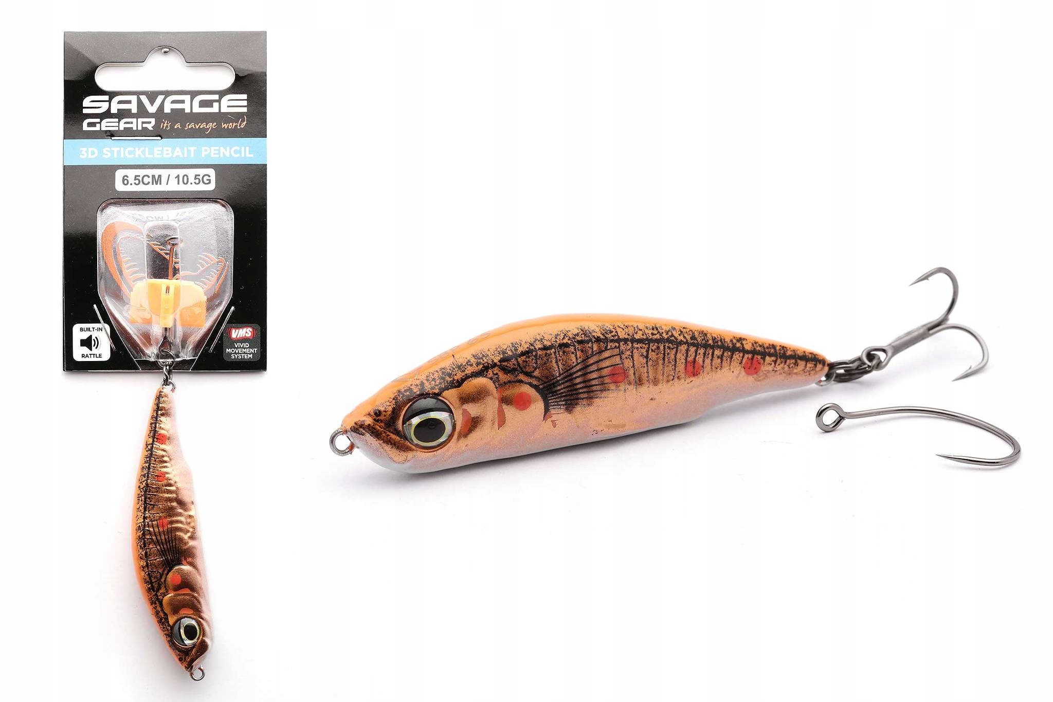 Wobler Savage Gear 3D Sticklebait PENCIL-5,5 cm