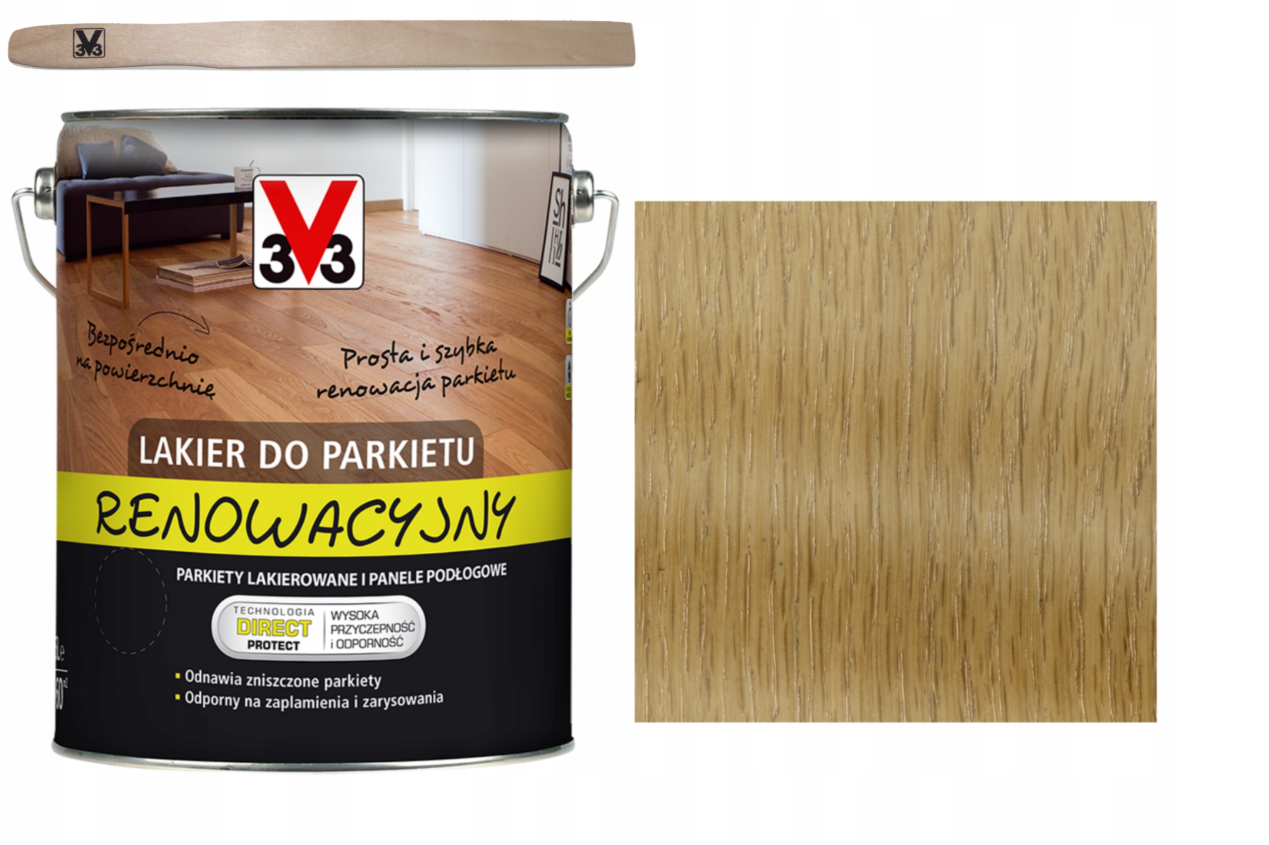 

V33 Lakier Do Parkietu Renowacyjny Połysk 5L