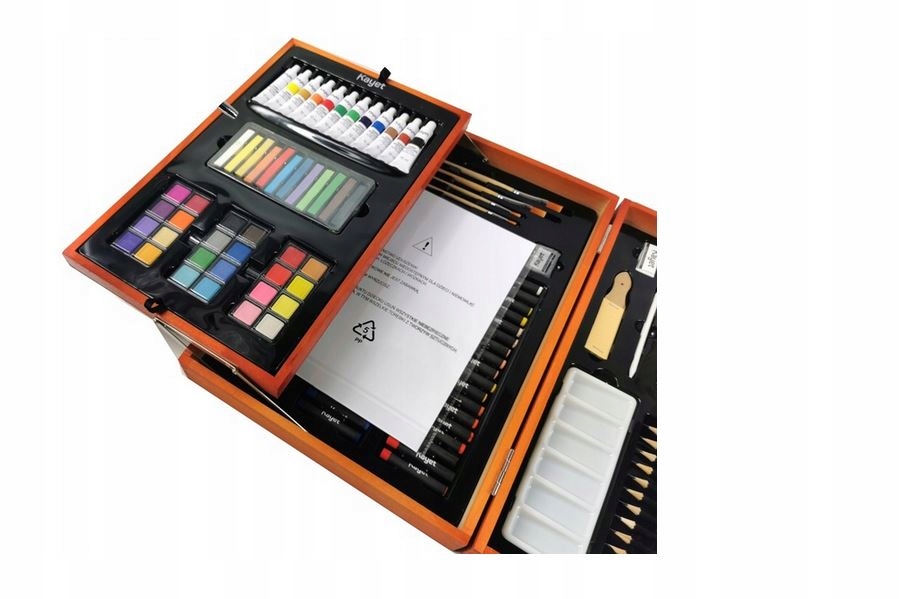 Zestaw artystyczny 180 elementów Kayet Liczba sztuk w zestawie 180 szt.