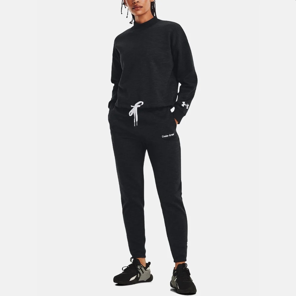 Under Armour Tepláky Essential Script Pant-BLK černá