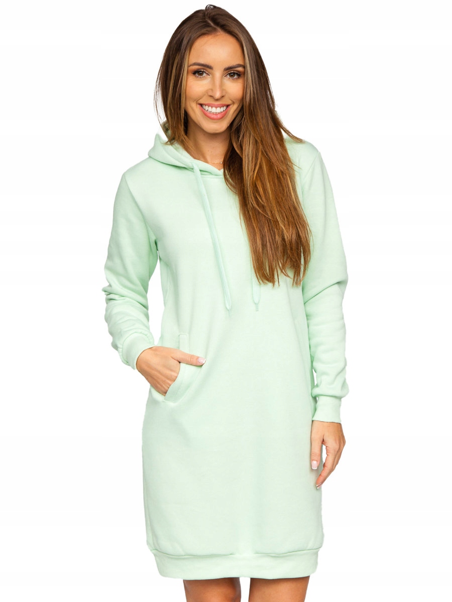 

Bluza Damska Z Kapturem Miętowa YS10005 Denley_s