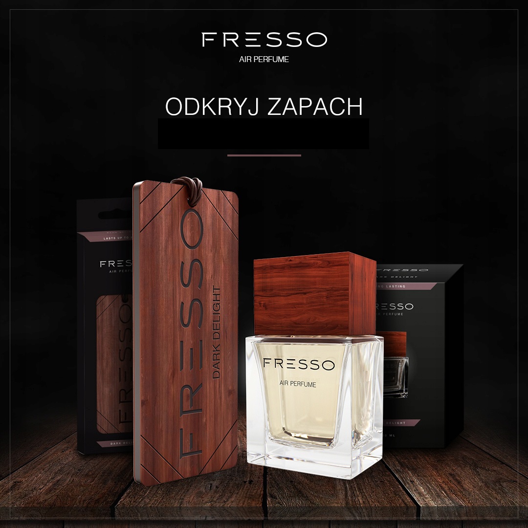 FRESSO DARK DELIGHT AIR PERFUMY SAMOCHODOWE 50ML EAN (GTIN) 5903282159112