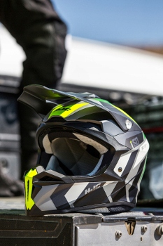 Kask offroad HJC i50 SLID DD Offroad Biały S Typ Cross / Enduro