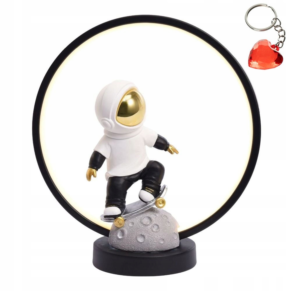 Lampa nocna dziecięca Led 4W Astronauta deskorolkarz EX15S016-1 Zuma Line