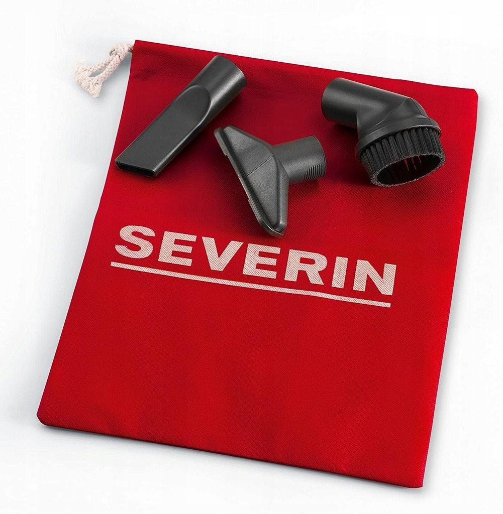 ODKURZACZ WORKOWY „S´ POWER SNOWHITE 750W ZESTAW KOŃCÓWEK SREBRNY Zasięg pracy 9 m