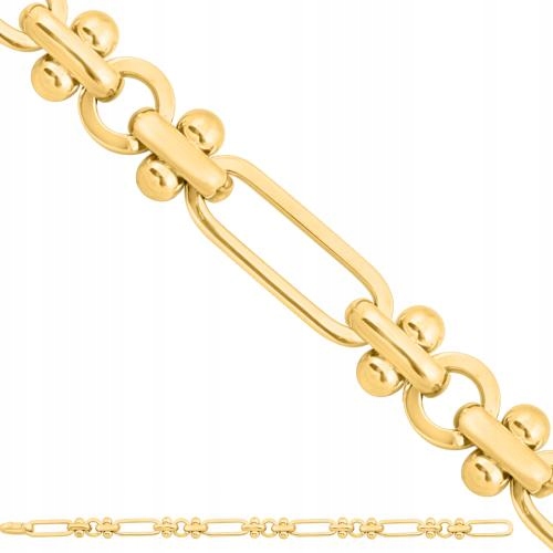 Efektní Dámský Náramek 585 z nápaditých, moderních prvků