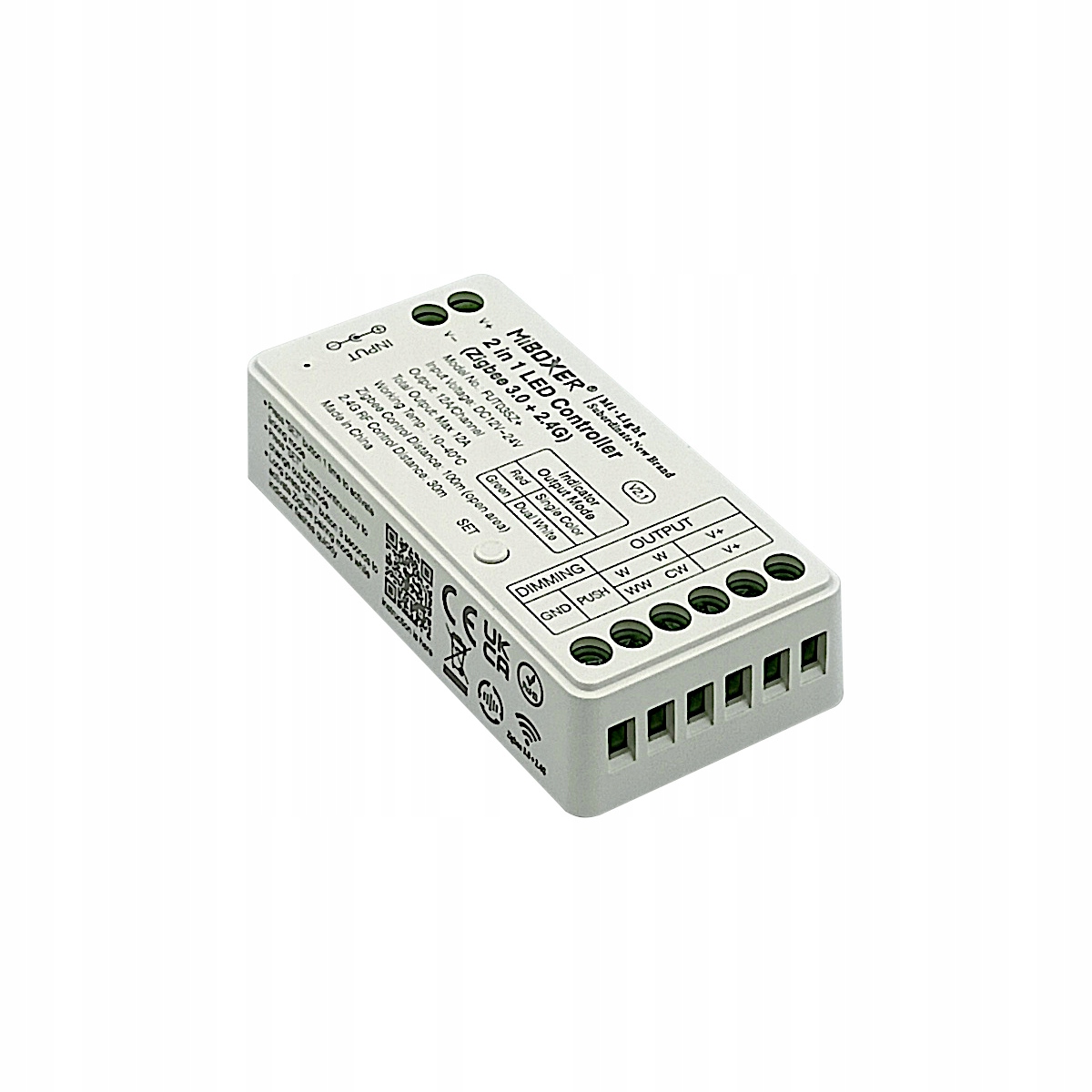 KONTROLER LED MILIGHT FUT035Z+ 2w1 ZIGBEE 3.0 STEROWNIK MONO/CCT MiBOXER EAN (GTIN) 6970602183859