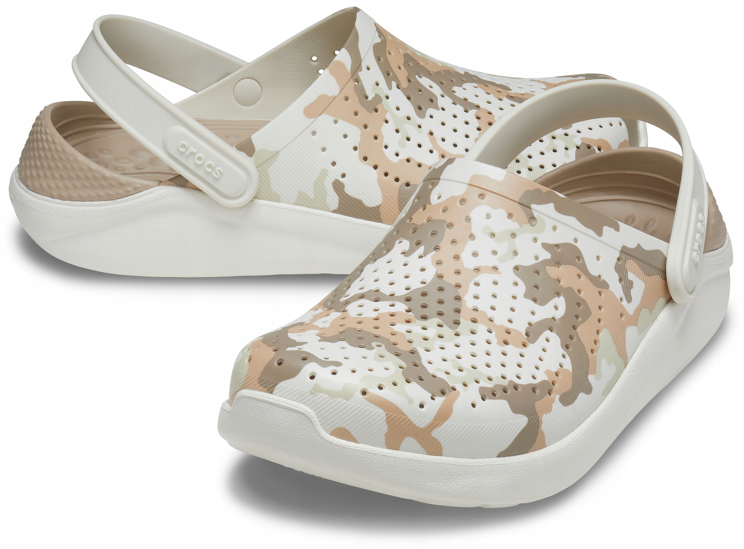 

Lekkie Piankowe Klapki Crocs LiteRide Damskie 37,5