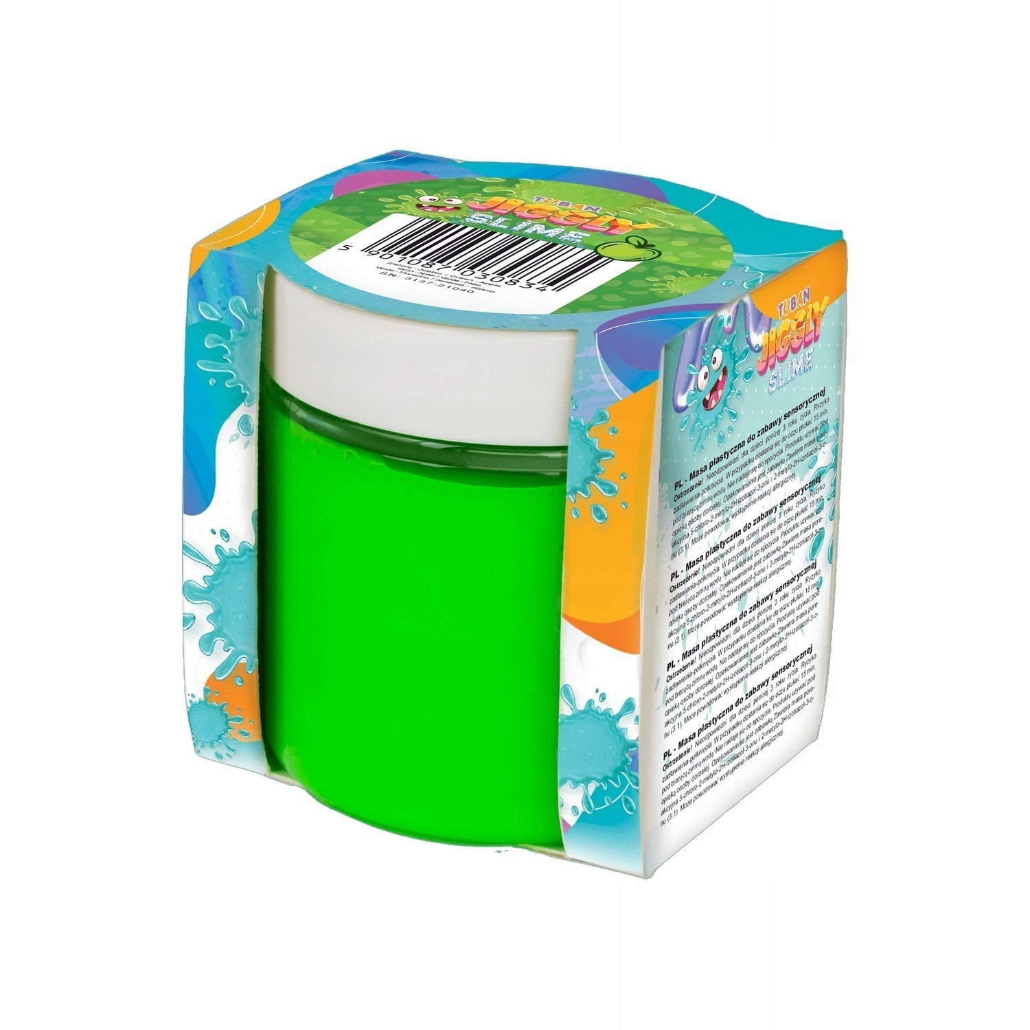 

Jiggly Slime zapachowy - Zielone jabłko 100g