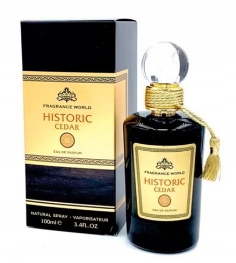 Fragrance World Historic Cedar parfémovaná voda unisex 100 ml