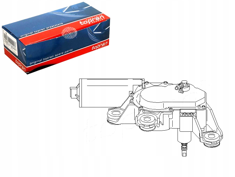 Motor Stěrače Vw A3 A4 Pa Topran