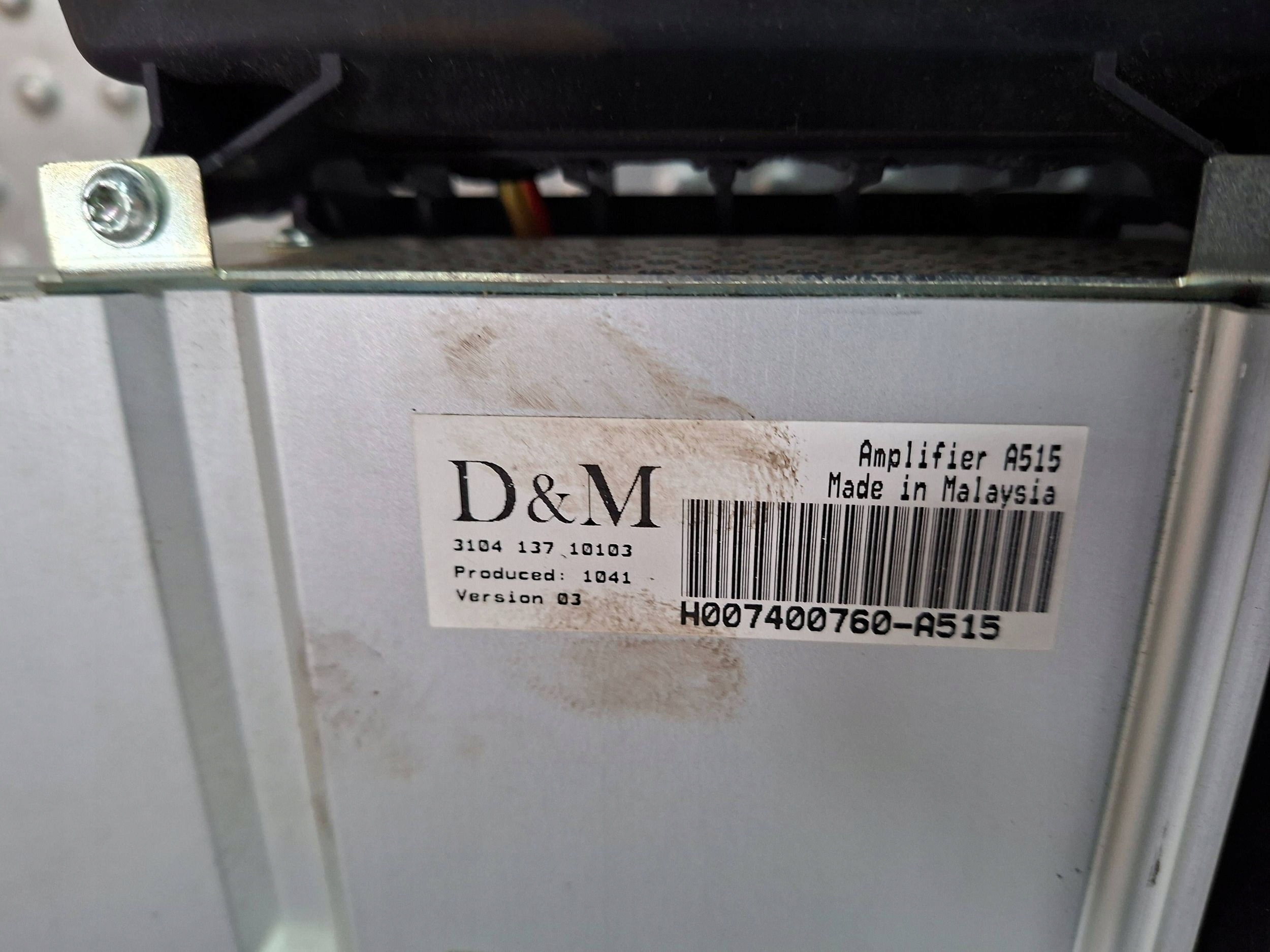 SUBWOOFER speaker 9663991480 CITROEN DS3 2011