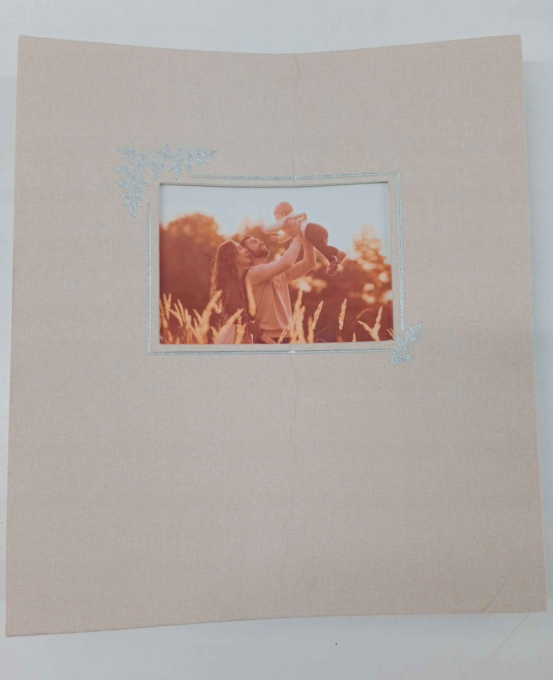 Album Fotograficzny 13 x 18 cm 200, Lniany Beżowy Lanpn