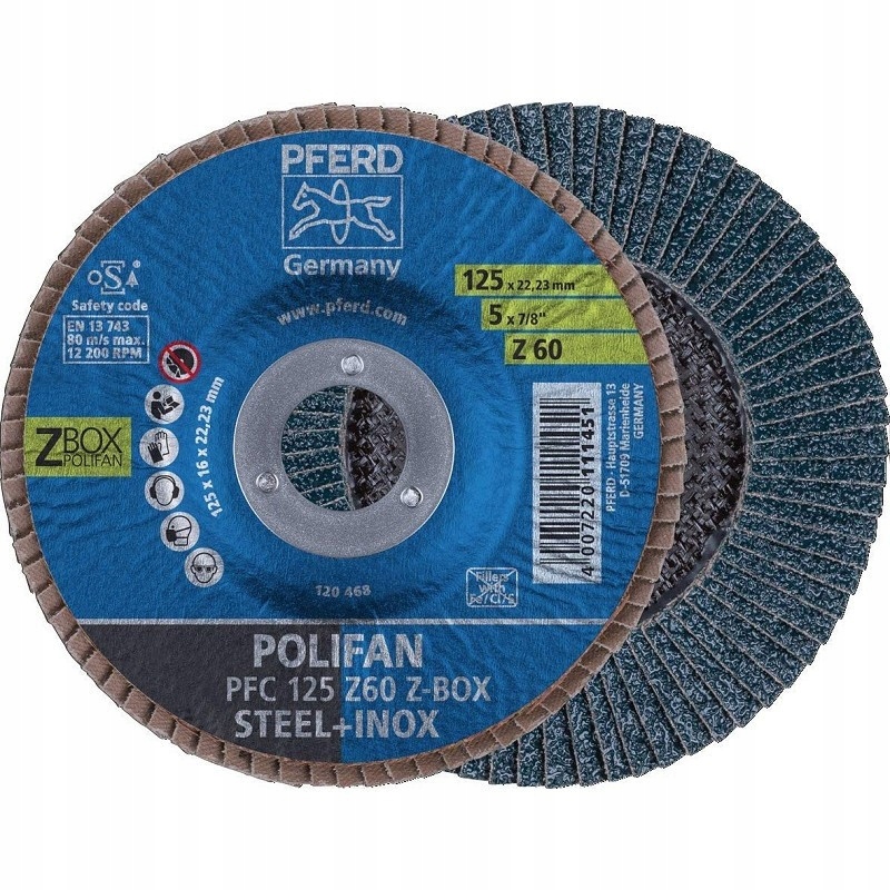 

Tarcza listkowa lamelkowa Pfc 125 Z60 Pferd