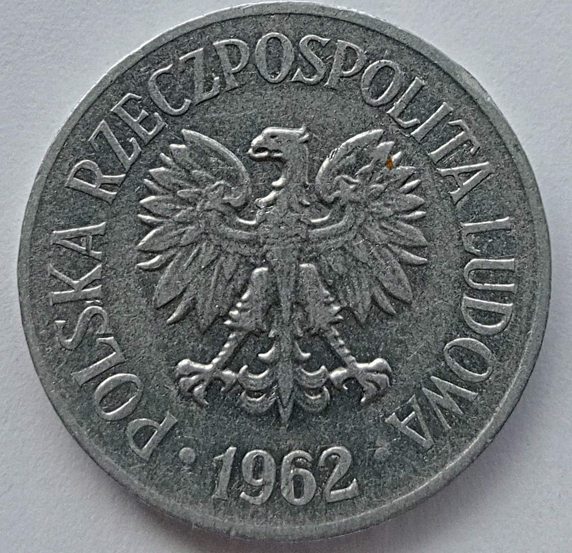 20 Groszy 1962 Piękny (F)