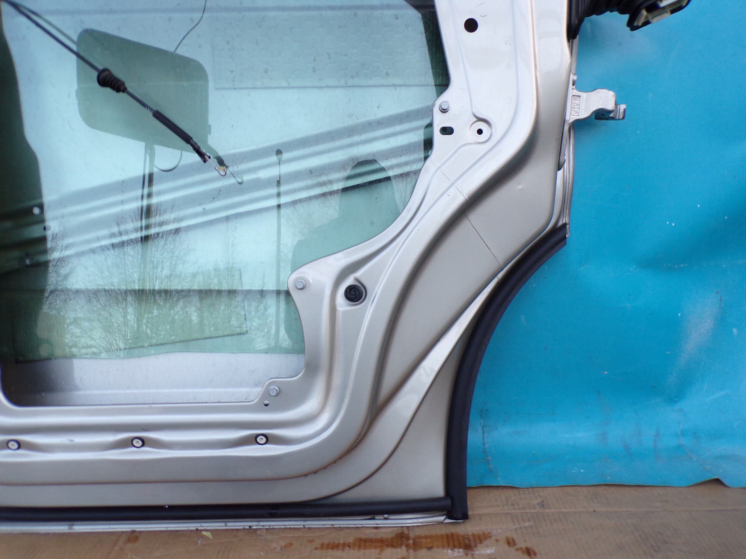 VW T5 TRANSPORTER door front left silver