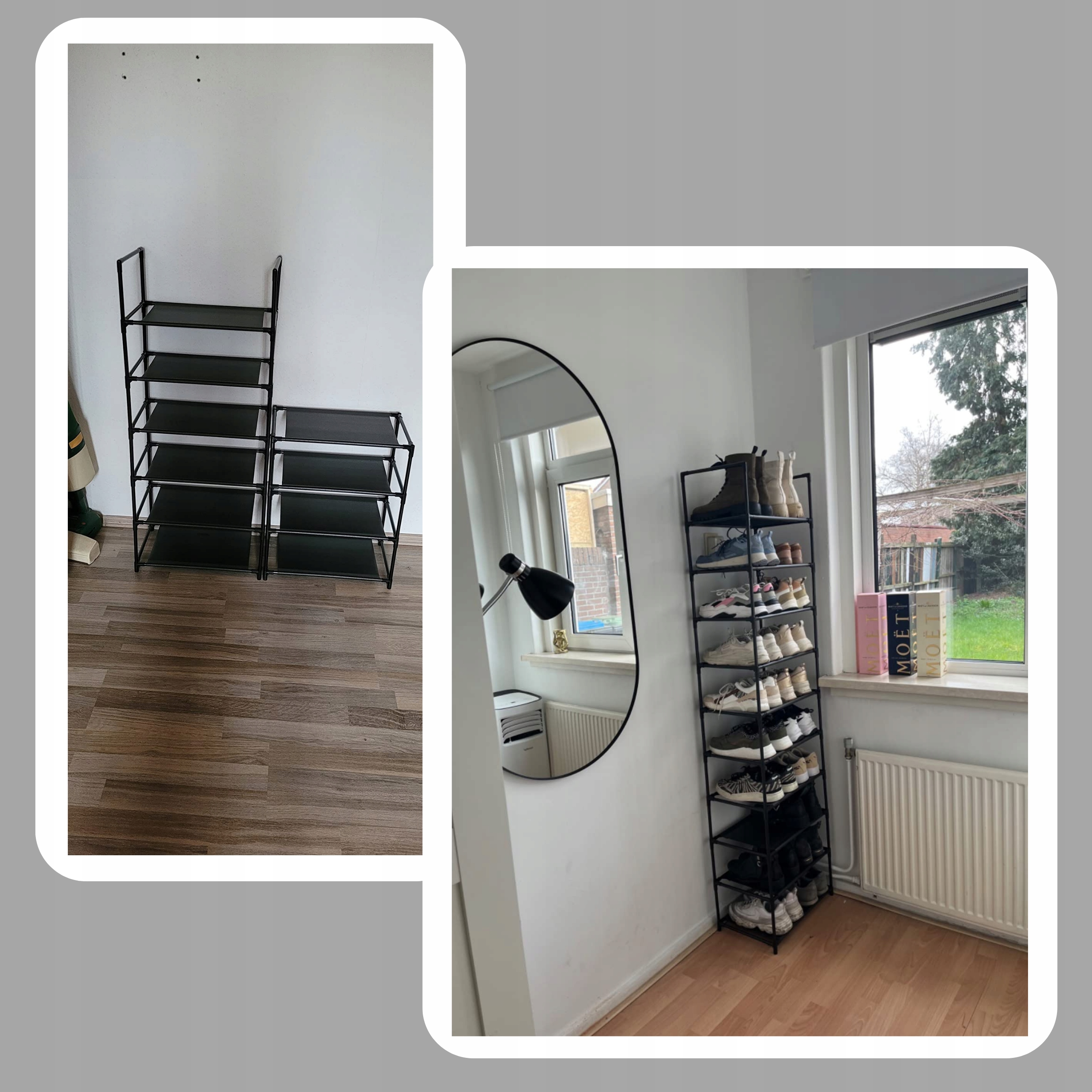 SZAFKA REGAŁ NA BUTY OBUWIE 10 PÓŁEK 20 PAR BUTÓW Marka inna