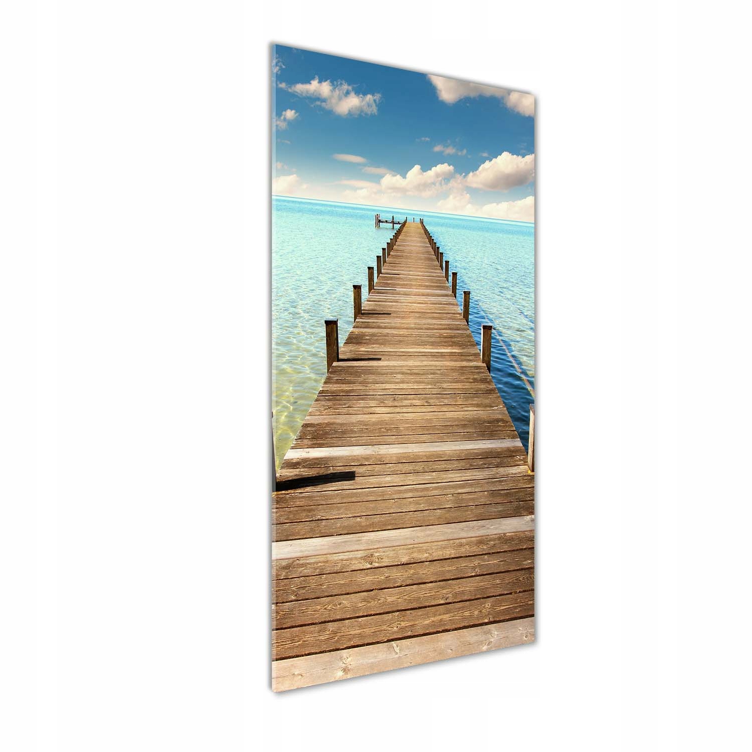 

Foto obraz akryl do salonu Drewniane molo 50x125cm