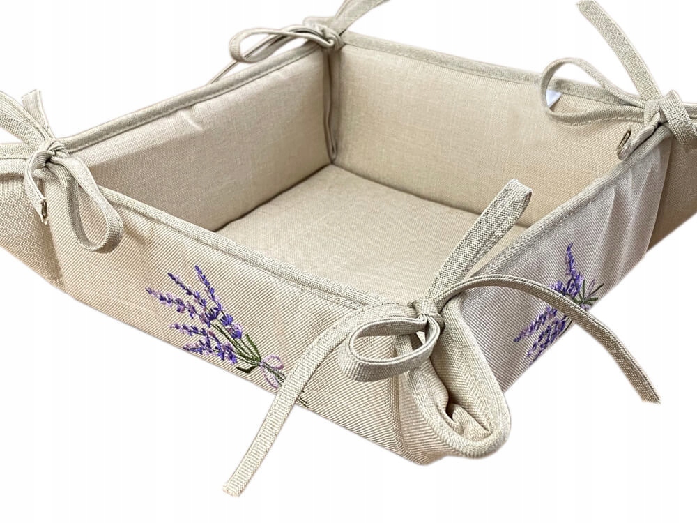 Koszyk wiązany 20x20 cm Lawenda