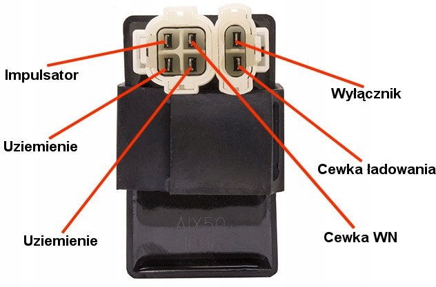 Moduł zapłonowy Skuter 2T KEEWAY ZIPP BARTON ROMET EAN (GTIN) 5906312686459