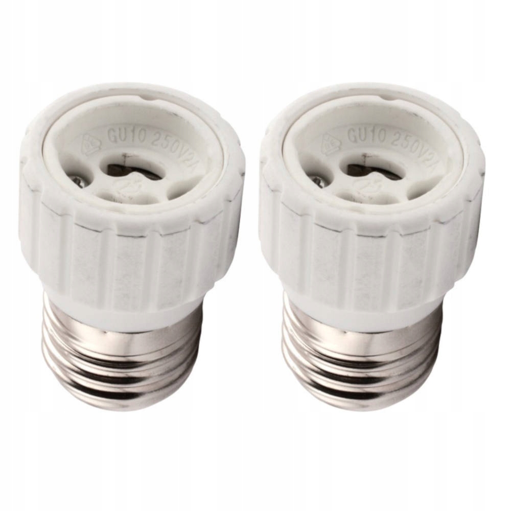 ADAPTER PRZEJŚCIÓWKA E27 DO ŻARÓWKA GU10 2szt.