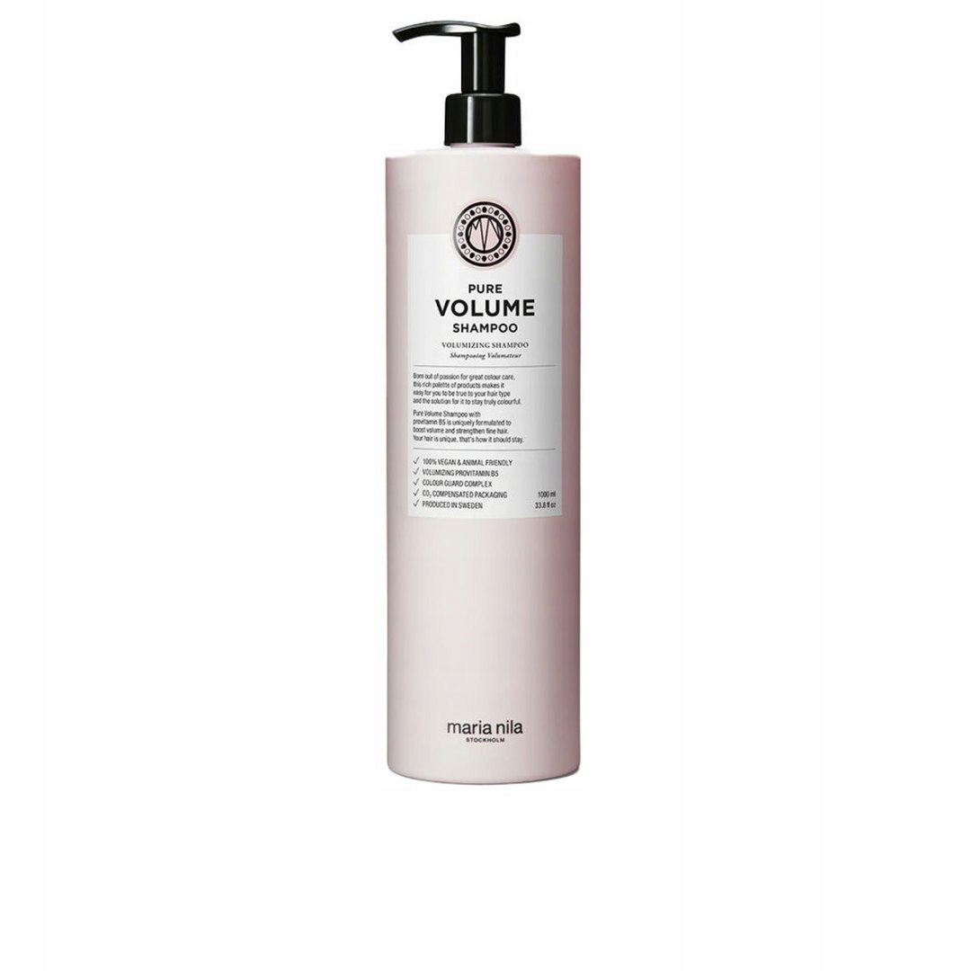 Šampon dodávající objem Maria Nila Pure Volume Hair 1 L