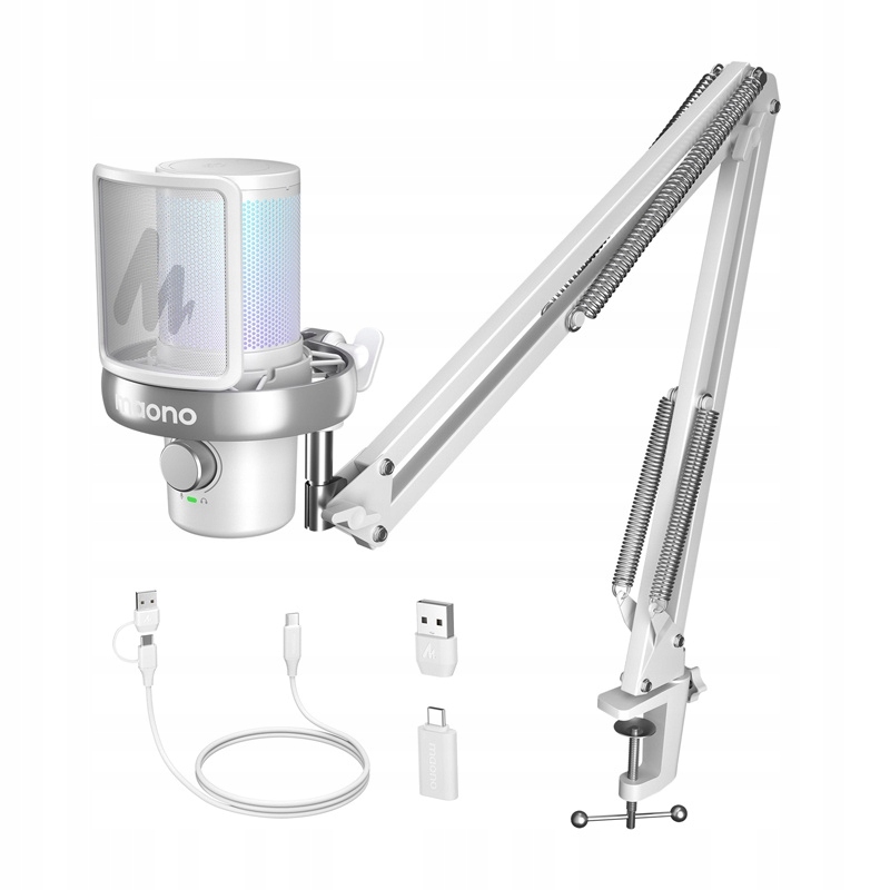 Bezdrátový Mikrofon Maono DM40 S Pro S Převodníkem Hlasu