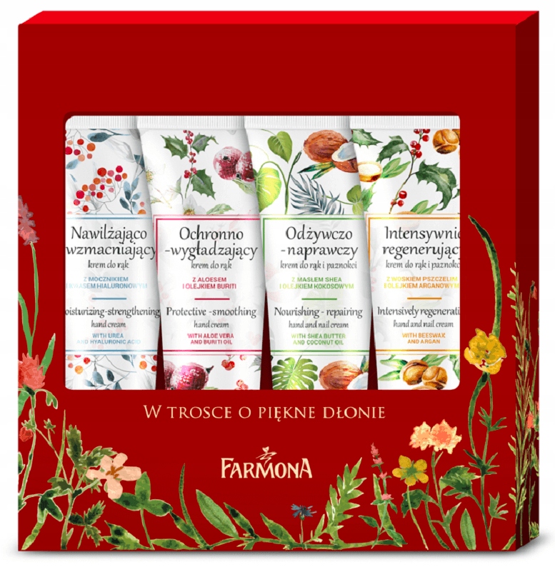 

Farmona kremy do rąk Zestaw 4x50ml
