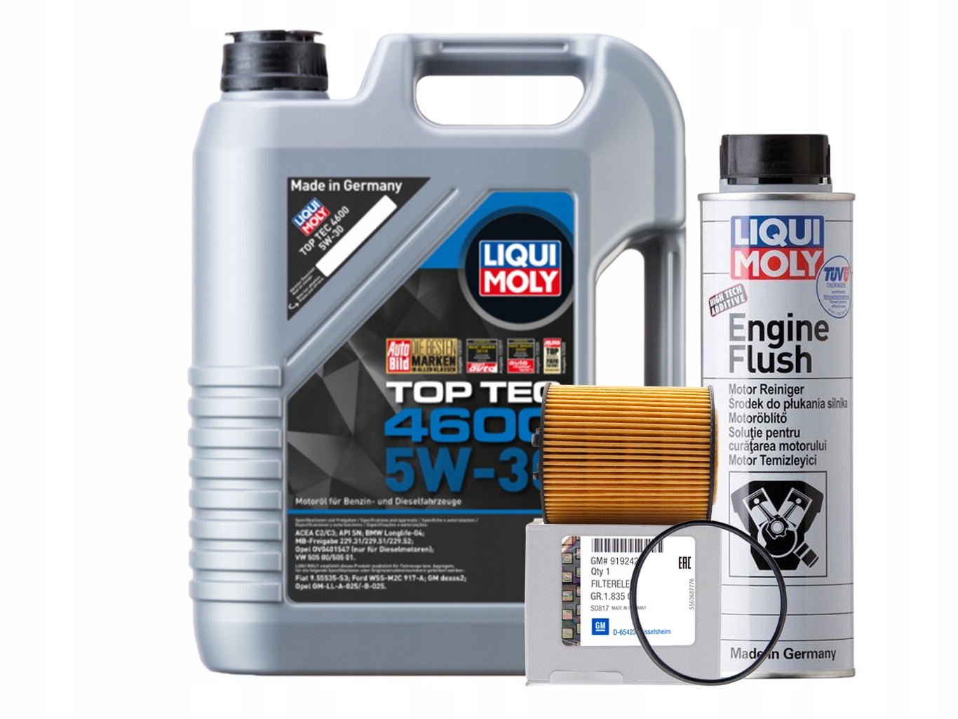 9192426 - МАСЛЯНЫЙ ФИЛЬТР OE GM OPEL SIGNUM МАСЛО 5W30 ПОЛОСКАНИЕ