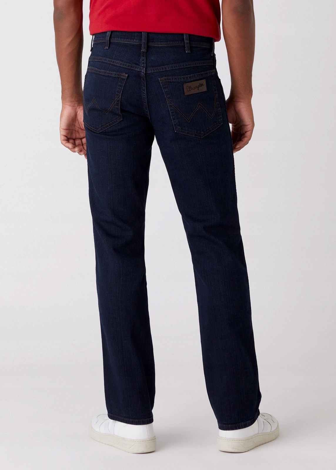 Pánské jednoduché džíny Wrangler Texas Blue Black W12175001 33/30