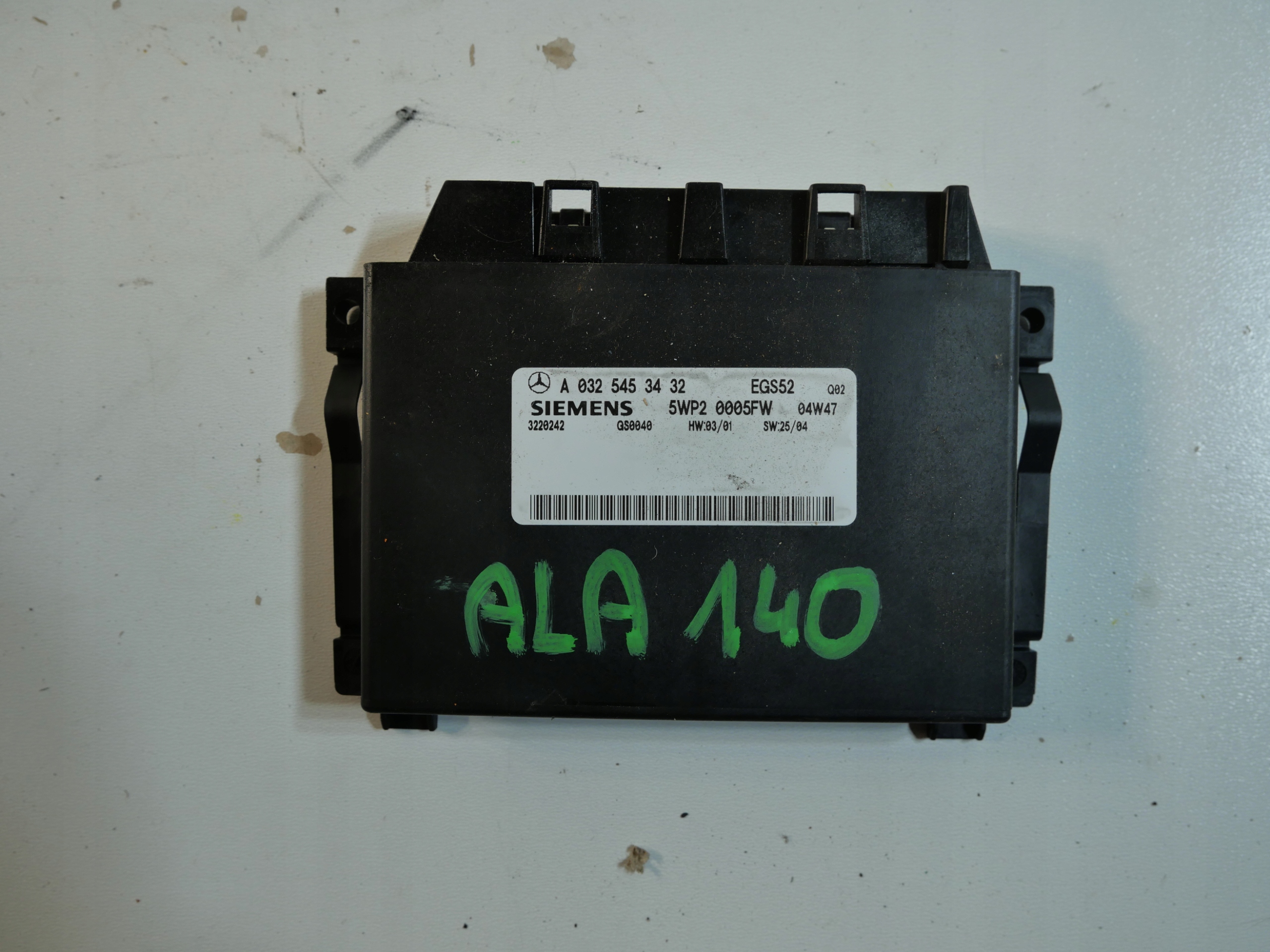 MERCEDES E KLASA 211 control unit gearboxes A0325453432
