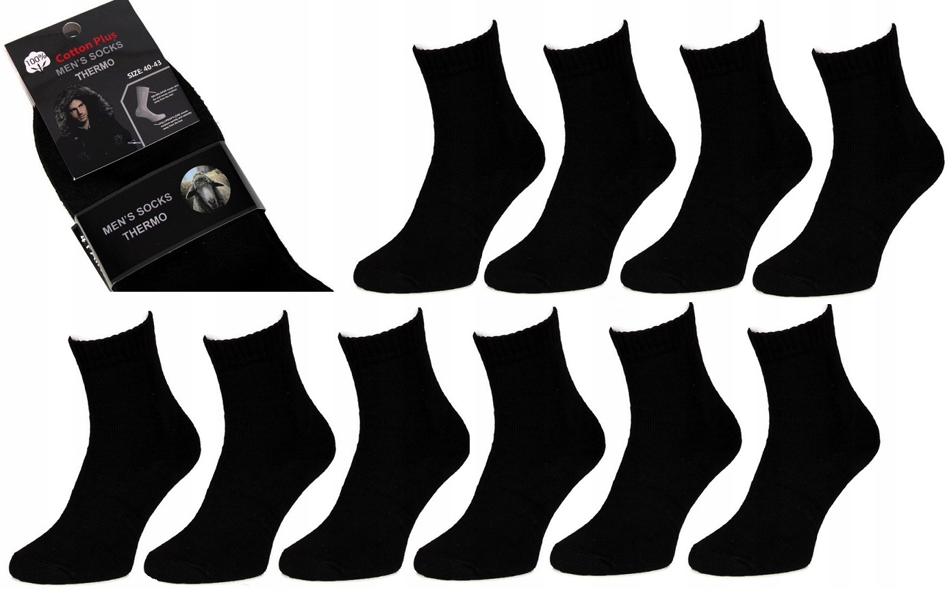 

10x Skarpety Ciepłe Termo Thermo frota 40-43