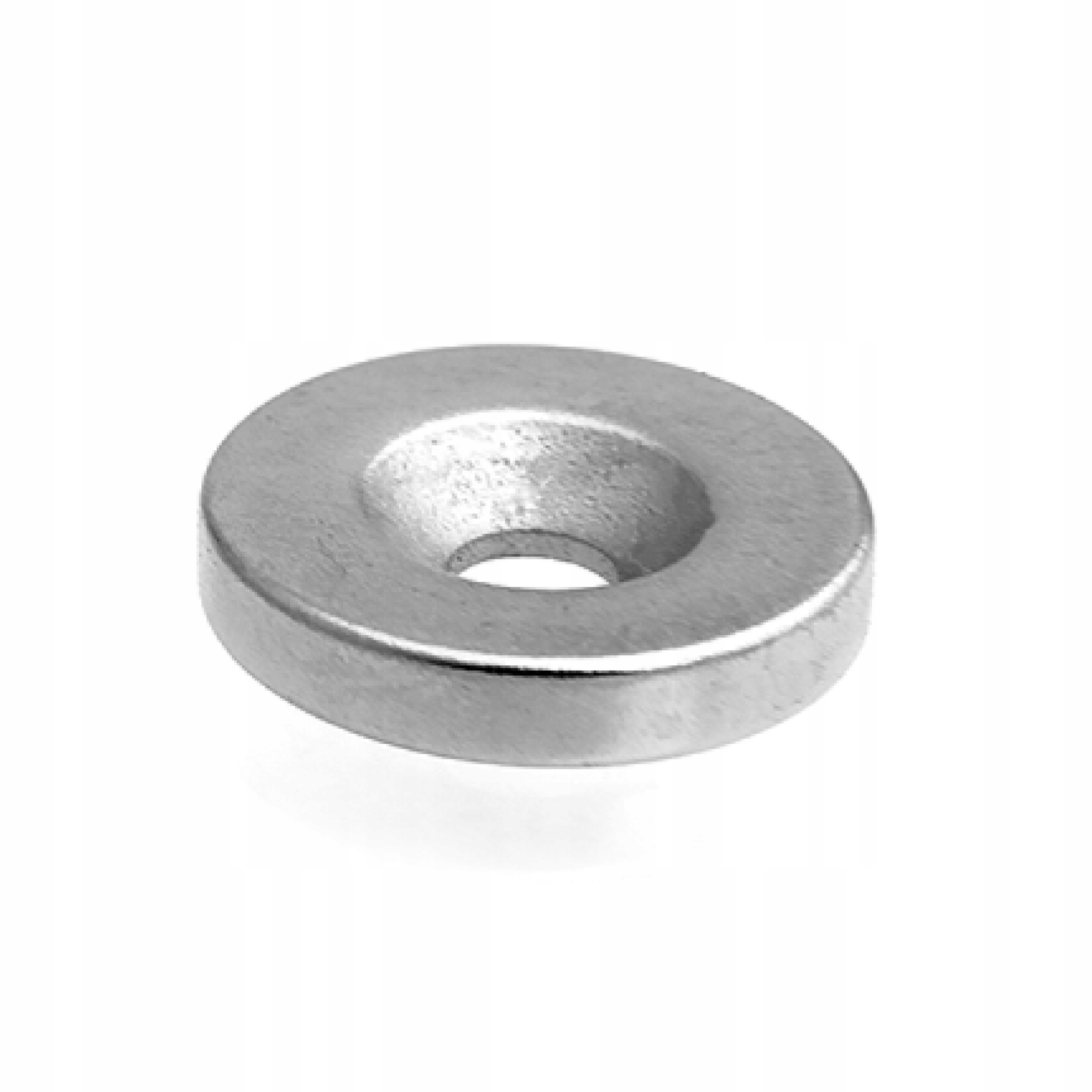 

Magnes Neodymowy 16x3 mm otw.8x4 Pod Wkręt