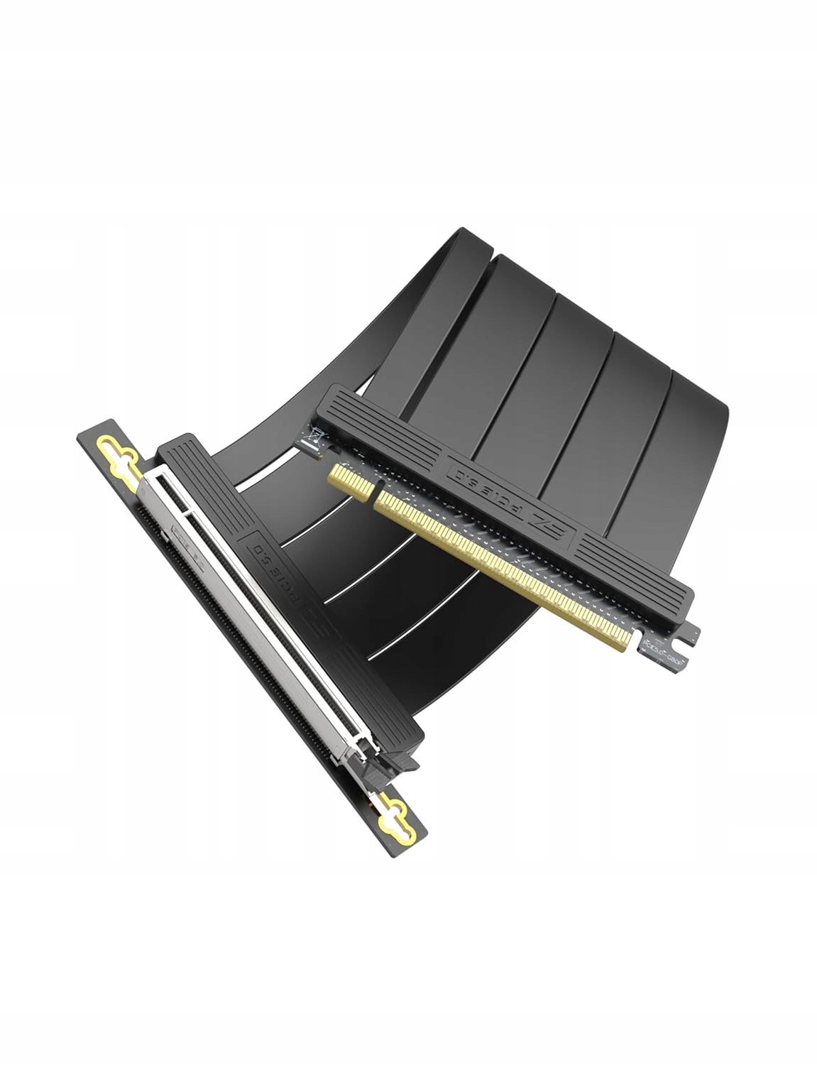 Kabel taśma riser do karty graficznej Ezdiy-fab PCIe 5.0 x16 30 cm Czarna