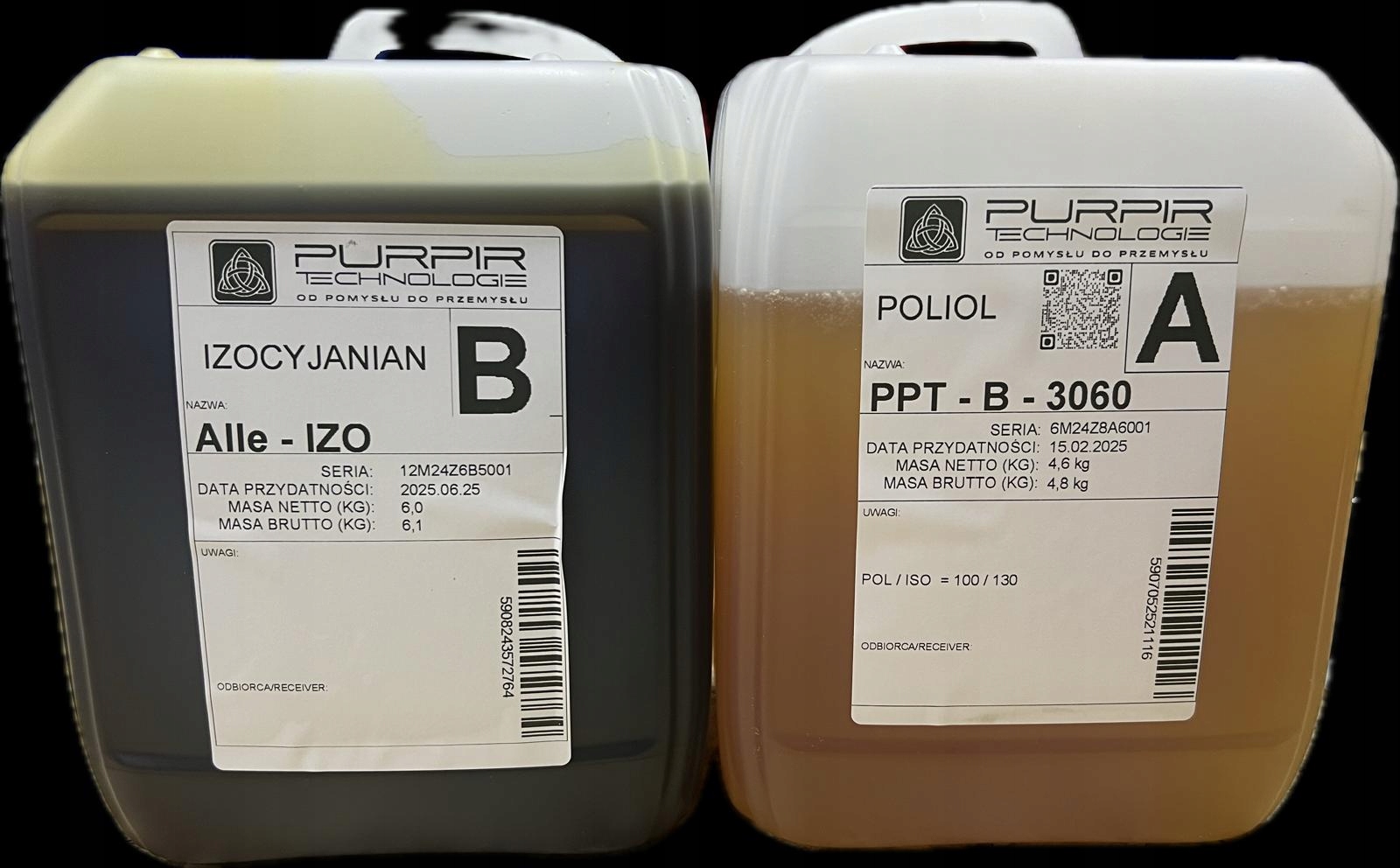 Na Úly, PPT-B-3060 Pur pěna pro tvarování tvarovek 60 kg/m3