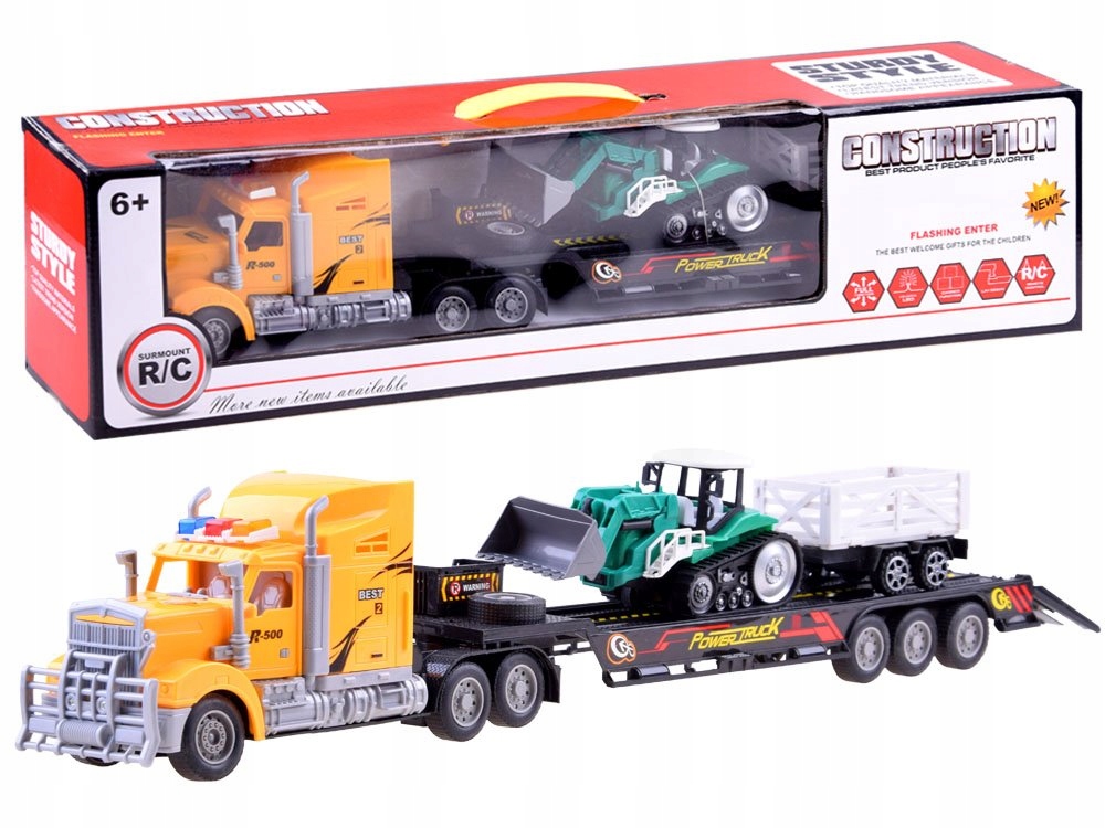 

Traktor Tir Laweta Zdalnie Sterowany Zestaw R/c