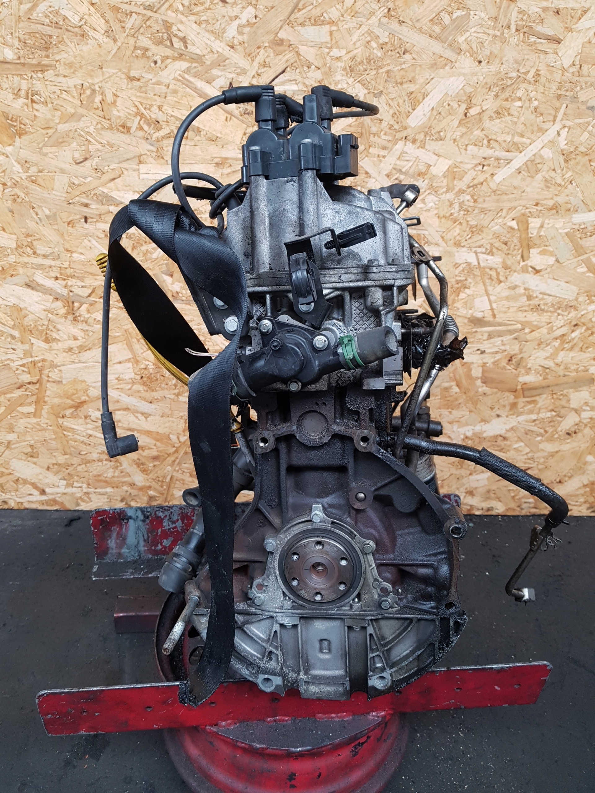 engine petrol- pillar RENAULT CLIO 3 1.2 TCE D4F H784