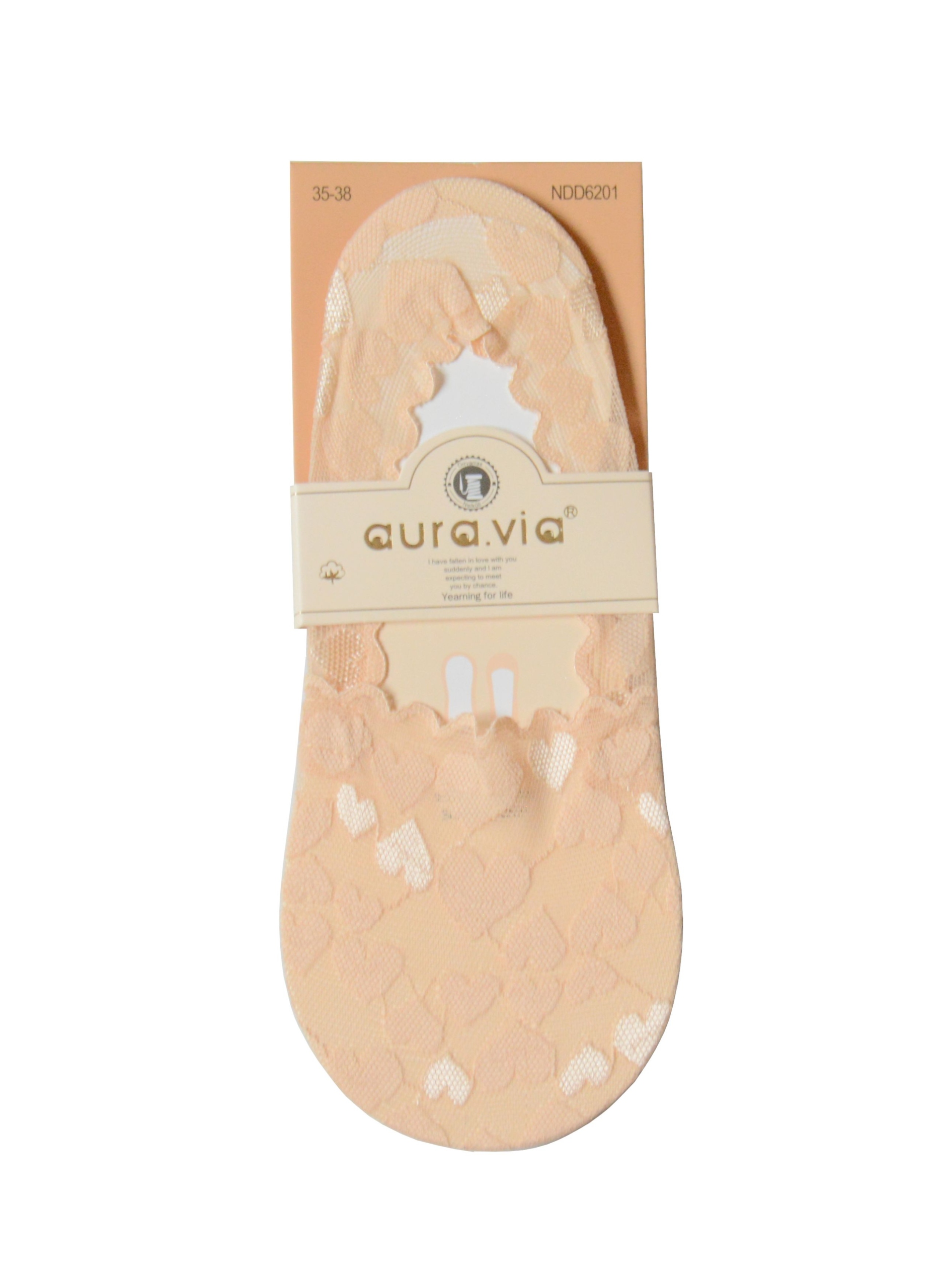 

mokasyny stopki 38-41 aura-via koronkowe 6201 beż