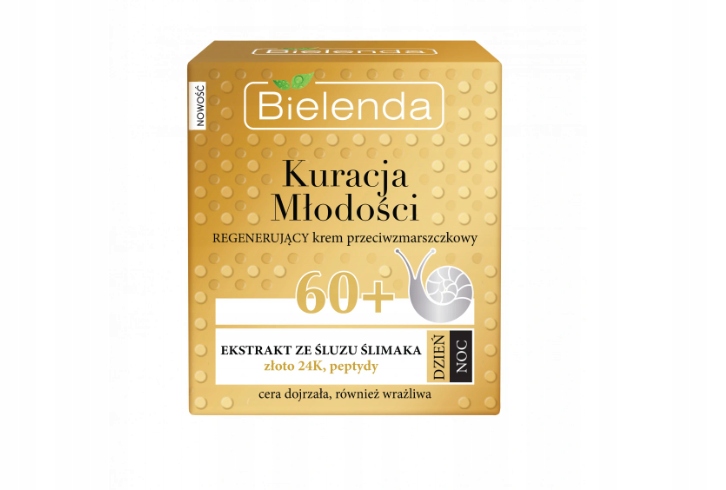 

Bielenda Kuracja Młodości 60+ ze śluzem ślimaka