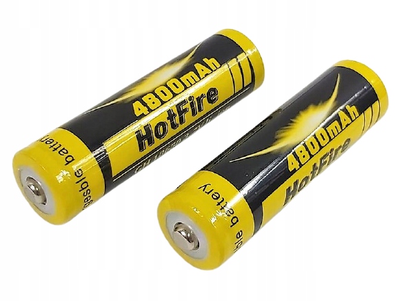

Akumulatorki 18650 2SZT. Ogniwo 4800 mAh