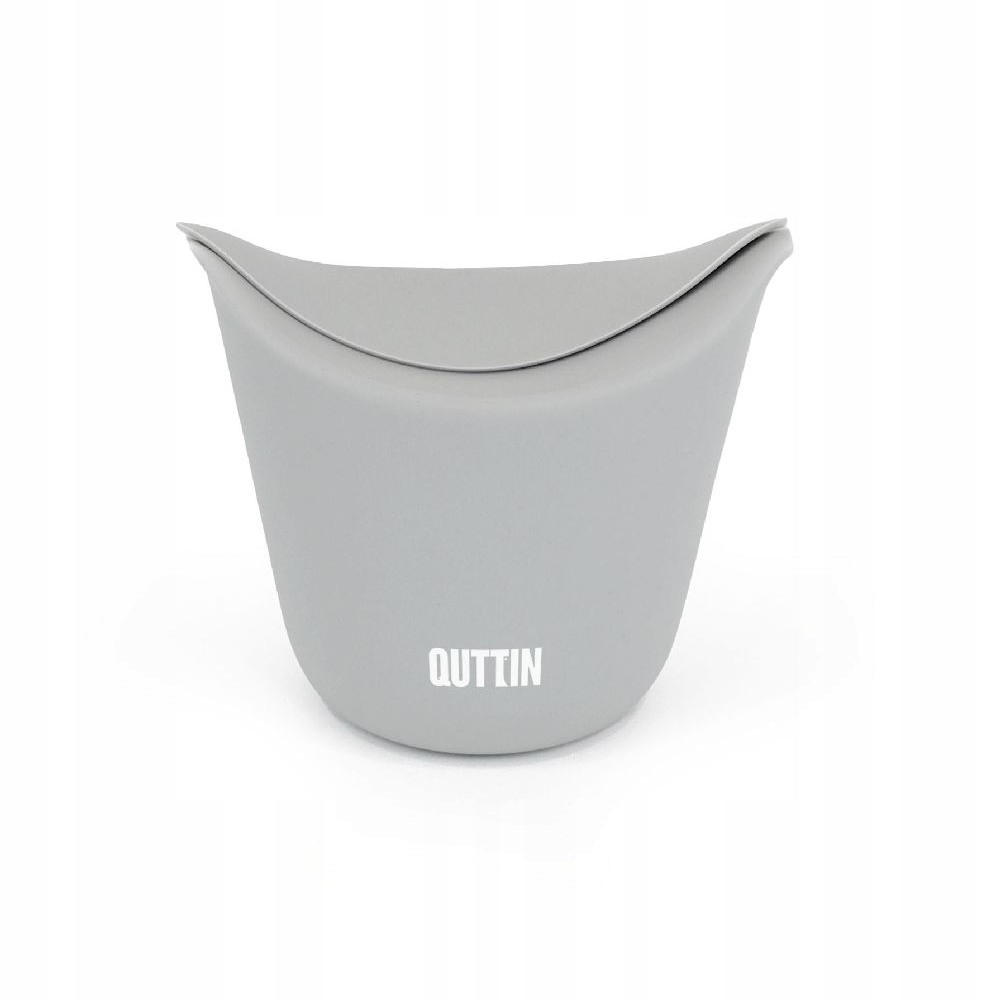 MASZYNKA MISKA DO POPCORNU SILIKONOWA SKŁADANA Kolor dominujący srebrny/szary