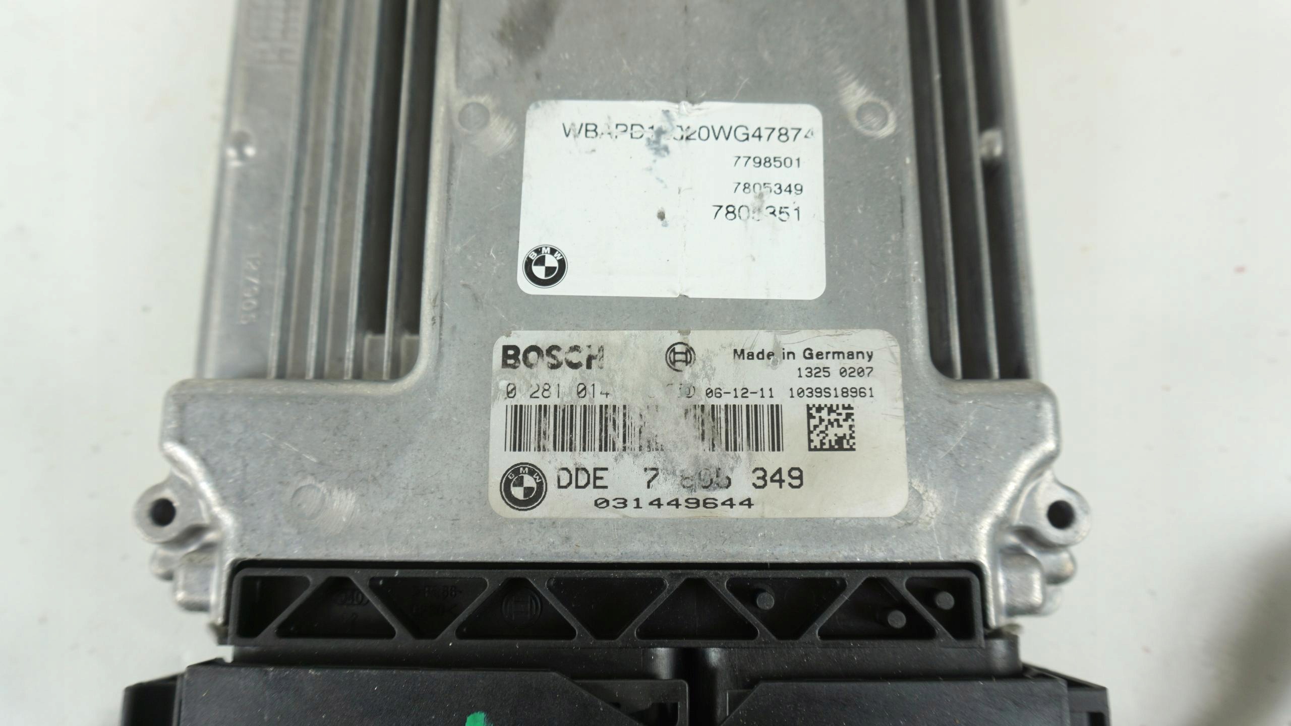 computer Motore BMW X3 E83 2.0 D 2.0D 0281014176 DDE7805349 DDE 7805349