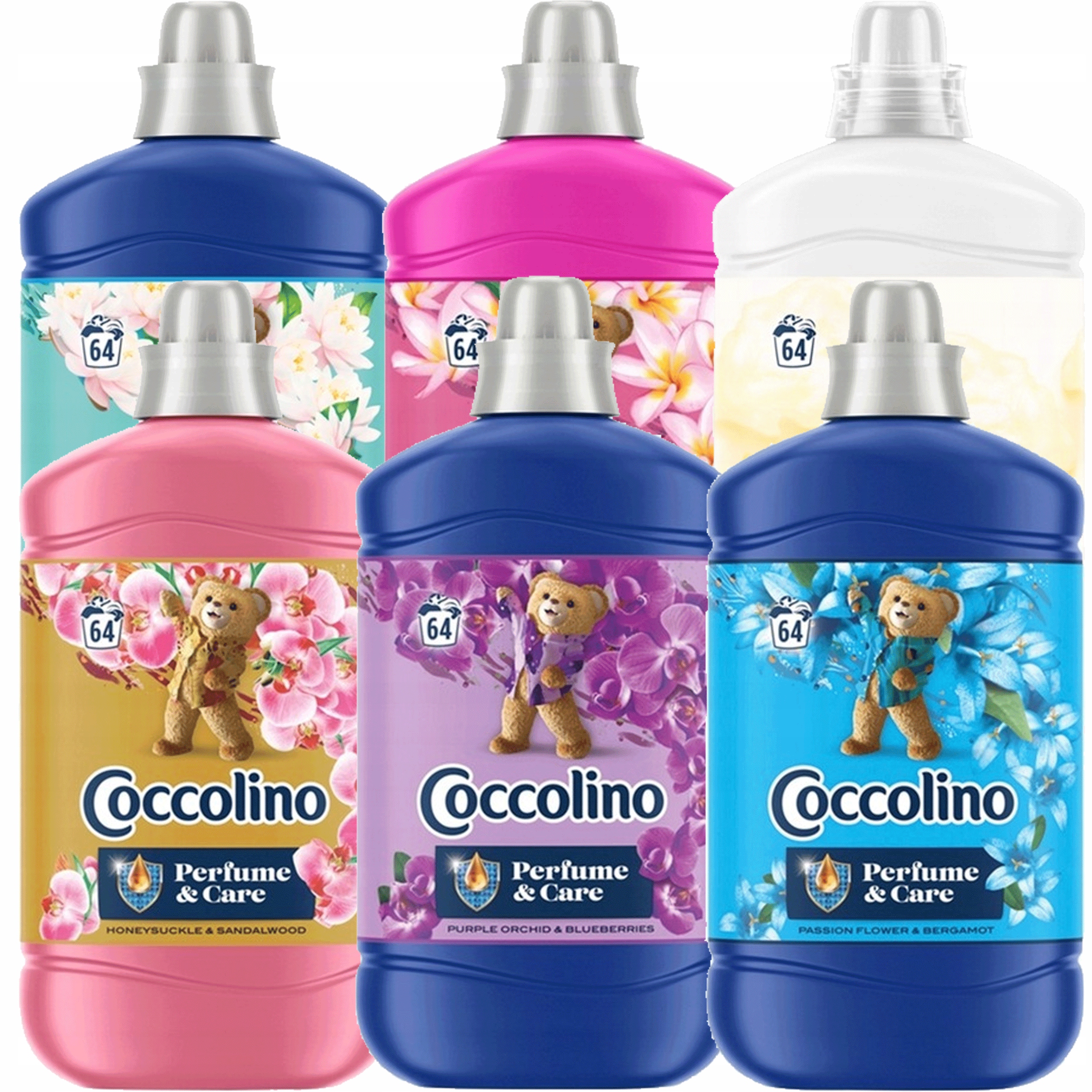 Levně Sada Coccolino Creations tekutá aviváž 1,6l x6 mix 9,6l