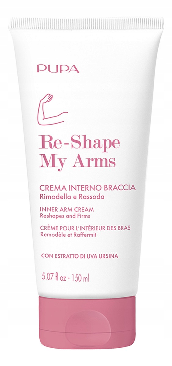 Pupa Milano Re-Shape My Arms Krém modelující vnitřní partie ramen 150 Ml