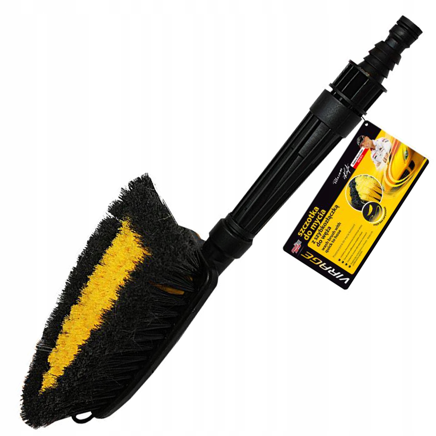 Szczotka Do Mycia Samochodu Auta Karoserii Szybkozłączka Do Węża