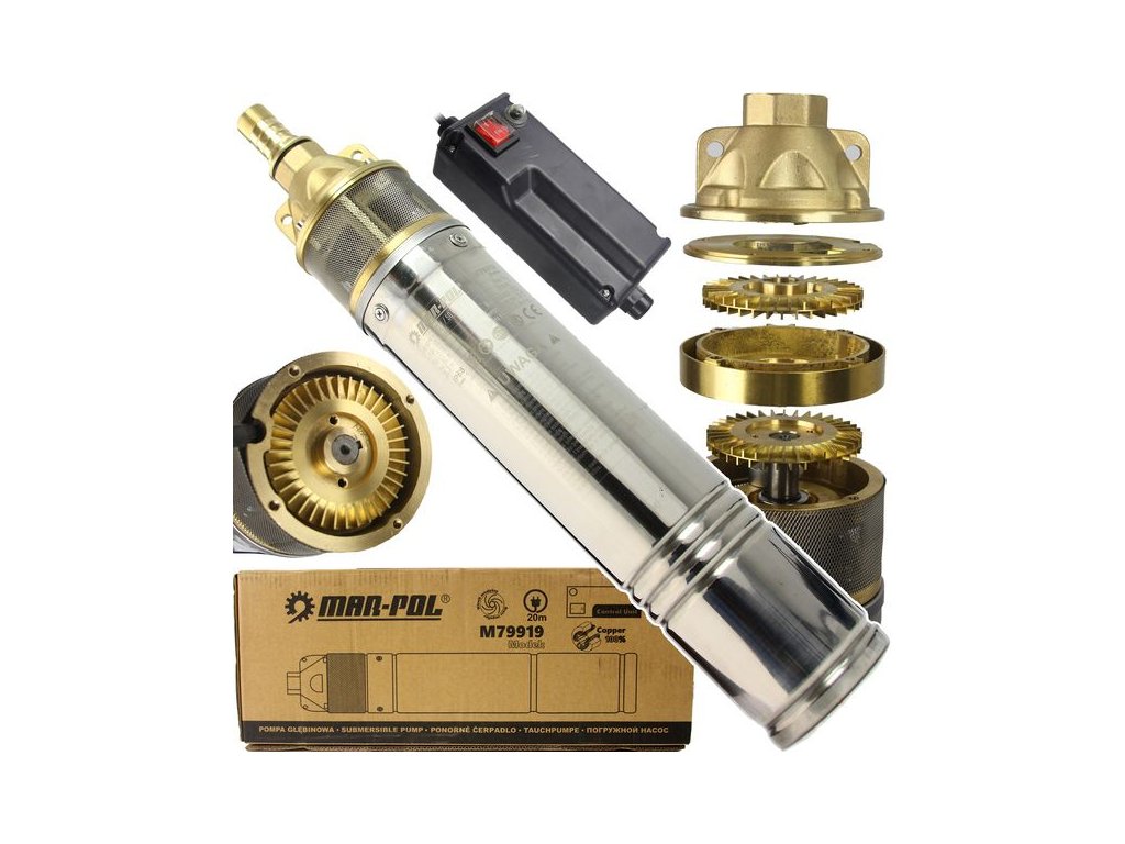 Vodné hlbinné čerpadlo 1,1KW, 230V M79919